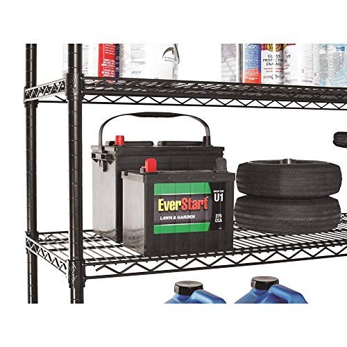 Hyper Tough 16"D x 48"W x 72"H 5 Shelf Heavy Duty Wire Shelving Storage