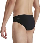 Speedo Eco Endurance+ 7cm Briefs Men Chlorine Resistant Training Swimwear Black view 4
