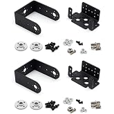 elechawk 2 Sets Pan Tilt Servo Mount Bracket for MG996R S3003 Steering Gear Robot Car Boat