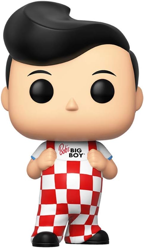 Funko Pop! 44179 Ad Icons - Bobs Big Boy 10 inch, Multicolor