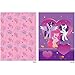 My Little Pony 4pc Twin Comforter and Sheet Set Bedding Collection Purple Pink