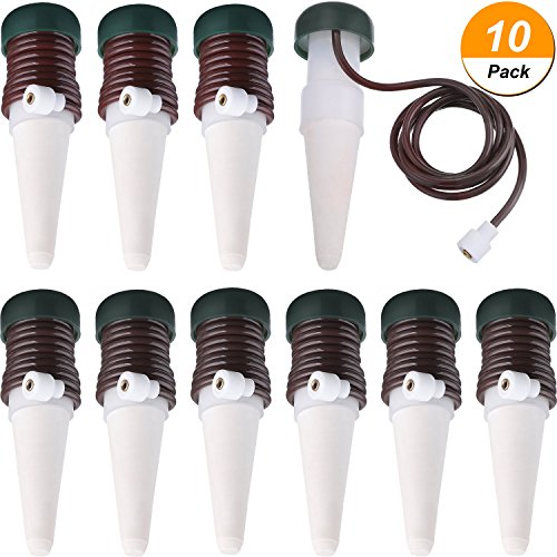 Hestya Watering Stakes Automatic Watering System, 10 Pack Plant Self