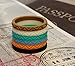 LearnFitFun Silicone Wedding Rings for Women. Thin Stackable Silicon Rubber Engagement Band. by WNDRNG