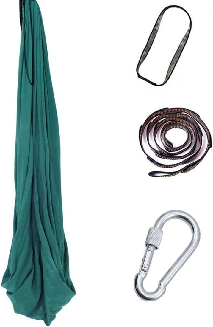 Yeloong Indoor Hammock Swing for Kids Childen, Special Needs Cuddle Hammock Ideal for Autism, ADHD, Aspergers and Sensory Integration Snuggle Swing Hammocks (1.5 Meter, Dark Green)