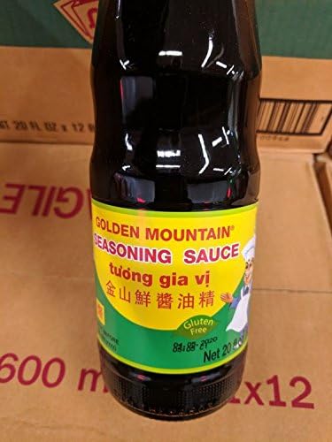 Golden Mountain Soybean Seasoning Sauce 20 Oz (12 Pack)