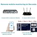 JZTEK 8ch 1080N Hybrid 5-in-1 AHD DVR (1080P NVR+1080N AHD+960H Analog +TVI+CVI) CCTV 8 Channel Standalone dvr Quick QR Code Scan w/ Easy Remote View Home Security Surveillance Camera System