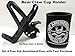 Can Am Spyder Passenger Grab Rail Cup Holder - Satin Black Model - NOT for Handlebar Mount - Bear Claw #6214CAA