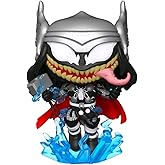 Funko Pop! Marvel: Venomized Thor #703 Exclusive with Chalice Collectibles Pop Protector Case