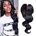 Ayana Brazilian Virgin Hair Double Lace Net Body Wave Middle Part 4X4 Lace Closure 100% Unprocessed Human Hair Lace Closure (8