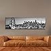 Black and White Panoramic Cities 14