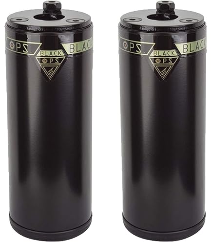Piton BMX Cult Butter Light 110 Mm - Alliage/Plastique, Noir, Adaptateur 10 Mm Inclus