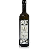 ROI Premium Ligurian Italian Extra Virgin Olive Oil First Cold Pressed - Gourmet Mosto Olive Oil Imported from Italy, High in Polyphenols, 17 fl oz (500 ml)
