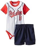 MLB Boys Infant Double Play Jersey Onesie and Short Set