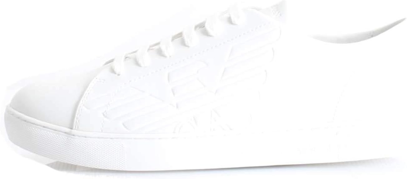 Emporio Armani , Baskets pour homme 00152 Op.white * blanc, 43