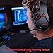 Jeecoo V22 Gaming Headset for PC- Strong Bass Virtual 7.1 Sound- USB Headphones with Noise Cancelling Microphone RGB Lights Plug & Play for Laptops Computersthumb 3