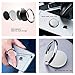 Phone Ring, Phone Ring Stand, 360°Rotation and 180°Flip Universal Ring Holder Grip Kickstand Mount Phone Ring for iPhone 7 7 Plus 6S 6, Samsung Galaxy S6 S7, Note, LG (Silver)