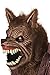 California Costumes Men's Werewolf Ani-Motion Mask Lycan Horror, Brown, One Size