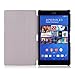 MoKo Sony Xperia Z3 Tablet Compact Case - Ultra Slim Lightweight Smart-shell Stand Cover Case for Xperia Z3 8 Inch Tablet Compact, BLACK (With Smart Cover Auto Wake / Sleep)