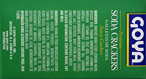 GOYA PREMIUM SODA CRACKERS, 8 OZ