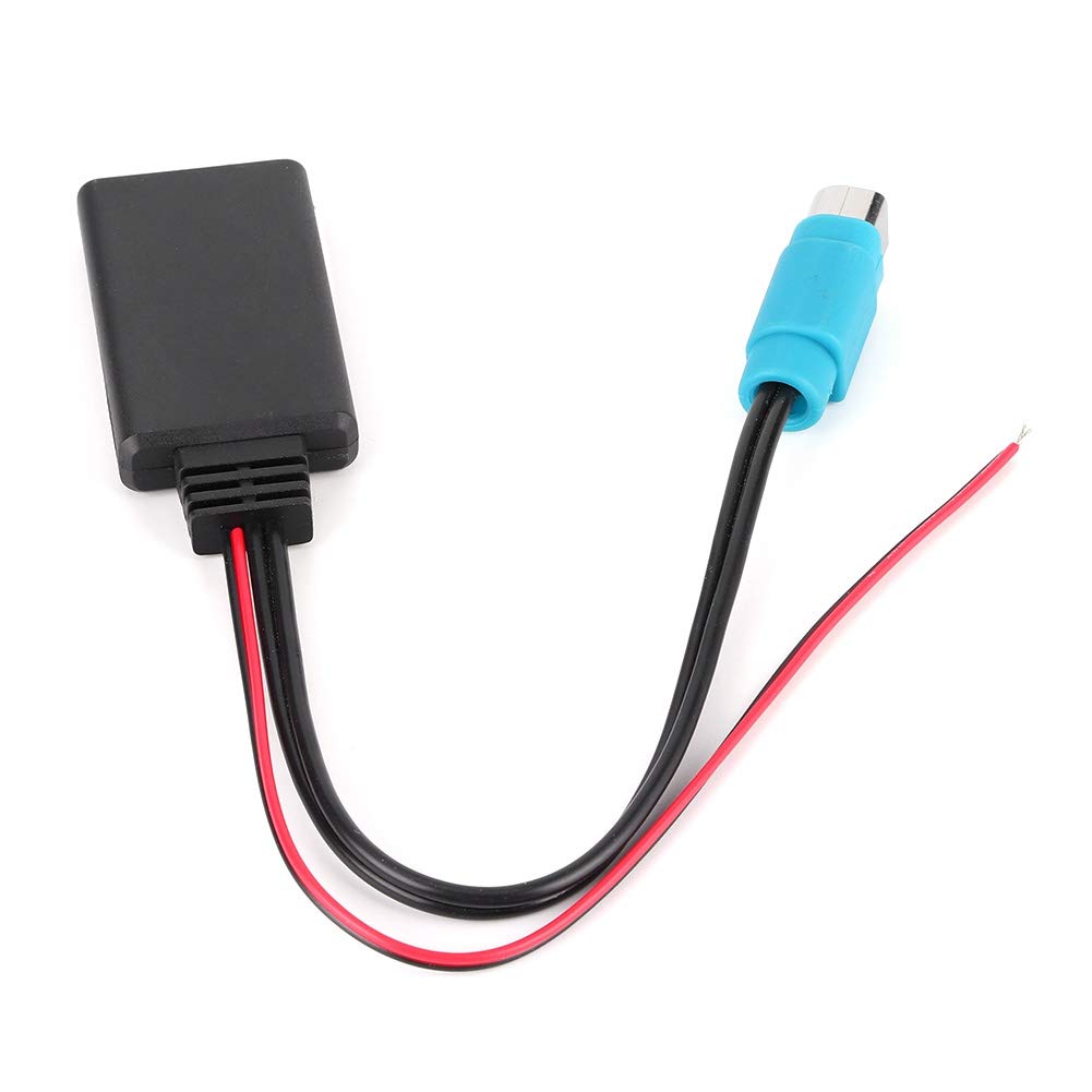 Tbest Bluetooth AUX‑IN Cable,Bluetooth AUX‑IN Adapter KCE‑237B Wireless o Cable replacement for Alpine CDE‑W203Ri IDA X303 X305 X301