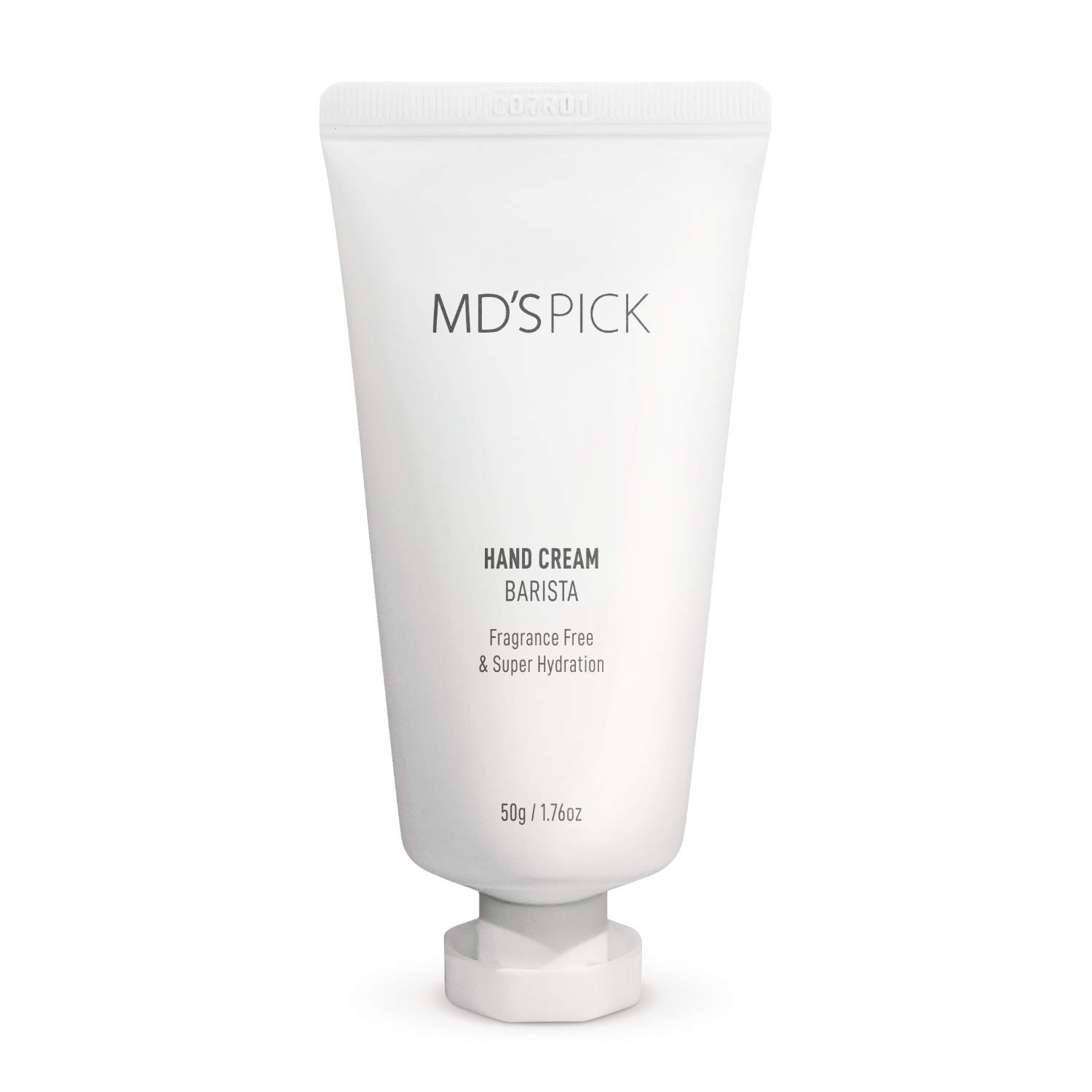 MD'S PICK Barista Hand Cream - Perfect Fragrance Free, Non-sticky, for Dry Cracked Working Hands of Women & Men, Unscented Hand Lotion for Women I Travel Size 1.76 oz Tube (pack of 1) : Beauty