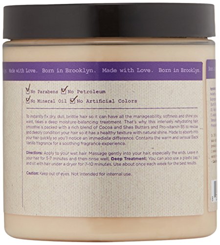 Carols Daughter Black Vanilla Moisture & Shine Hair Smoothie, 8 Ounce
