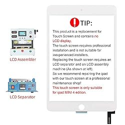 Compatible with IPad Mini 4 Touch Screen