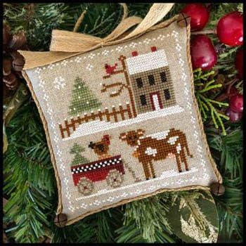 Farmhouse Christmas 4 - Dairy Darlin' Cross Stitch Chart