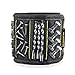 Monokuchi Magnetic Wristband,Adjustable Strong Magnets Wristband for Holding Tools/Screws/Nails/Drill Bits, Tool Holder Gift for Men/DIY Handyman/Father/Dad/Husband/Boyfriend/Him/Women