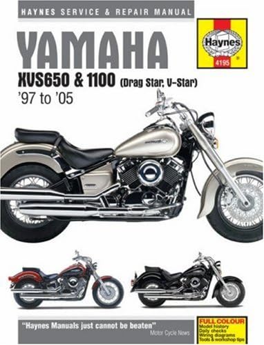 Yamaha XVS650 and 100 Dragstar/V-Star Service and Repair Manual: '97 to '05 (Haynes Service and Repair Manuals)