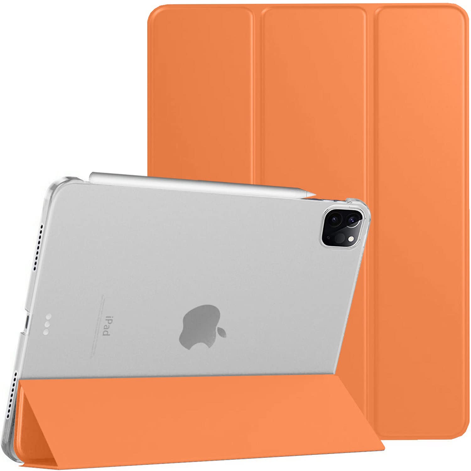 DuraSafe Cases for iPad Pro 12.9 inch 6th 5th 4th Gen Case A2436 MHNF3B/A MHNG3B/A MNXR3B/A MNXT3B/A A2378 MHNF3B/A MHNG3B/A A2229 MY2H2B/A A2461 MHNH3B/A MHNJ3B/A MHNK3B/A - Orange