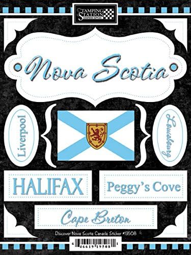 Discover Nova Scotia Canada Stickers