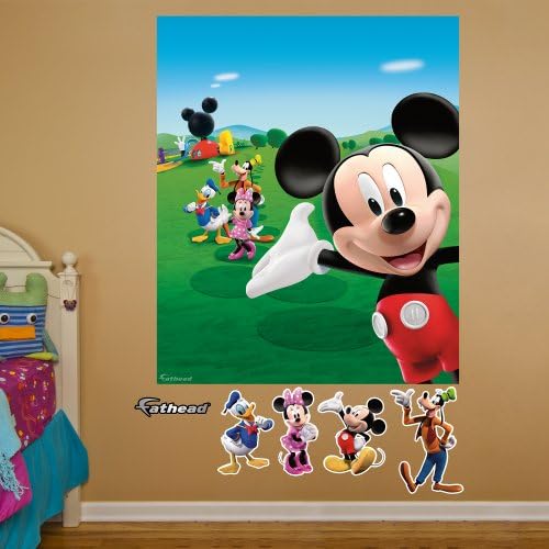 Fathead Mickey Mouse Clubhouse Mural Graphic Wall Dcor