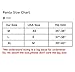 QOVOQ Women's Underwear Cotton Seamless Underpants Briefs Soft Breathable Middle Waist Panties Pack (Color01Pack5, US Size M=Tag Size XL)