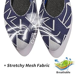 BABUDOG Womens Memory Foam Flats Shoes,Breathable