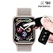 [2 Pack] Fotbor [Full Coverage] [Full Glue] Compatible for Apple Watch 40mm Series 4 Tempered Glass Screen Protector, Anti-Scratch HD Clear Anti-Bubble for iWatch 40mm Screen Protector