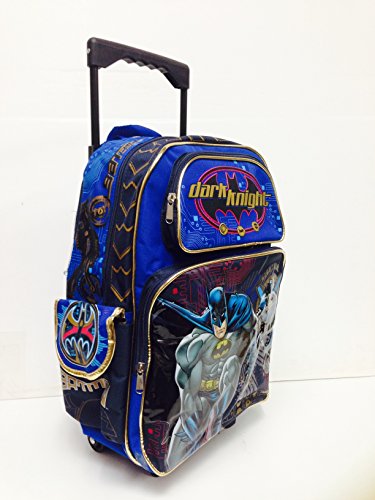 batman rolling backpack