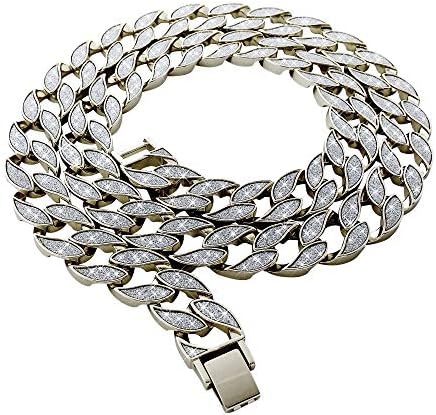 Exo Jewel Iced Out Miami Cuban Link Chain