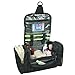 ProEquipe Deluxe Travel Kit W/Hanger Luggage Accessories Personal Care Bag (Black) FREE RETURN