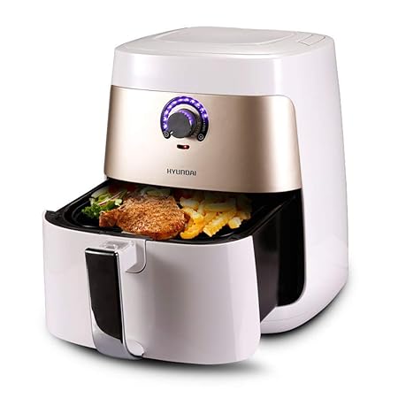 MISJIA Freidora de Aire Libre de Aceite de Gran Capacidad de ...