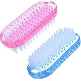 eBoot Nail Brush Double Sided Nail Brush Hand Nail Brush Nail Cleaning Scrubbing Brush, 2 Pieces
