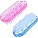 eBoot Nail Brush Double Sided Nail Brush Hand Nail Brush Nail Cleaning Scrubbing Brush, 2 Pieces