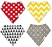 Baby Bandana Drool Bibs! Unisex! Best Baby Shower Gift 2016: By THE BLUSHING BABY (Red & Yellow)