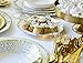 Talking Tables Gold Plastic Silverware Set | Gold Plastic Cutlery Set | Disposable Silveware Set | Great For Gold Party Supplies