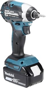 Makita DTD153RTJ 18V Brushless Impact Driver with 2x5.0Ah Batteries Kit view 5