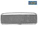 EAG Replacement Mesh Front Hood Grille Chrome ABS Upper Grill Fit for 99-04 F250/F350/F450 Super Duty