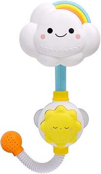 moonvvin rainbow bath toy