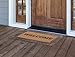 Milliard Owl Design Rubber & Coco Coir Outdoor Entrance 'Welcome' Doormat - Rust Colored - 24in.x36in.