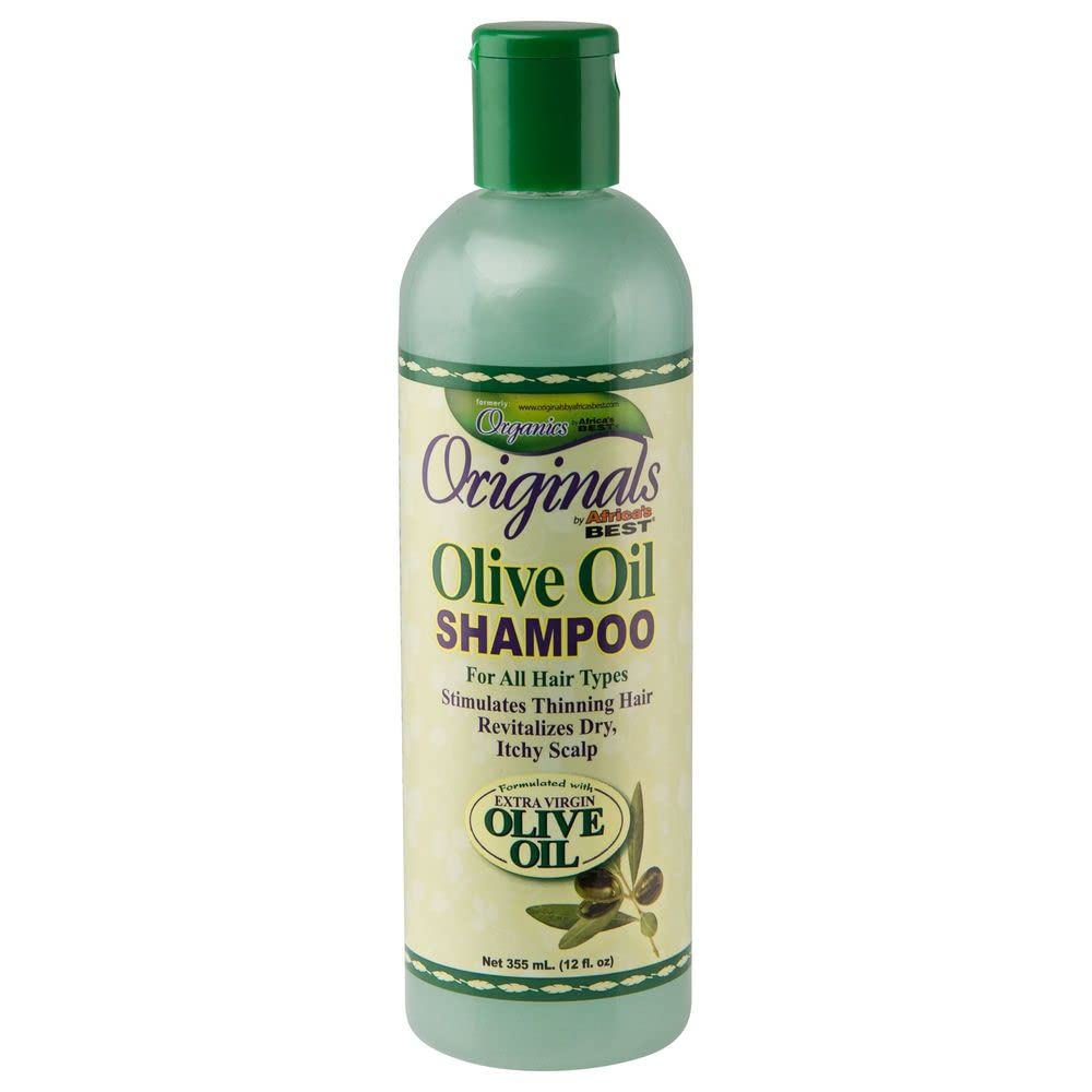 ORGANICS BY AFRICA'S BEST Ab Org Olive Oil Shampoo 12 Oz 360 ml