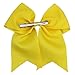 QtGirl 12 pcs Large Jumbo Cheer Hair Bows with Alligator Hair Clips